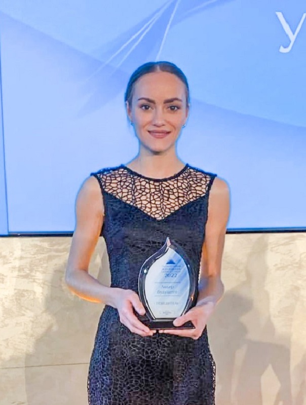 Сотрудница СГОКа отмечена премией «Талантливая женщина в добывающей отрасли».