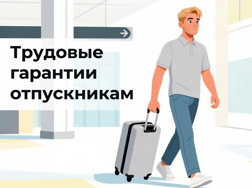 Трудовые гарантии отпускникам.