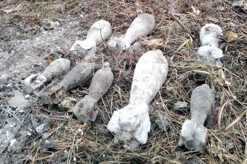 Внимание! Обезвреживание взрывоопасных предметов.