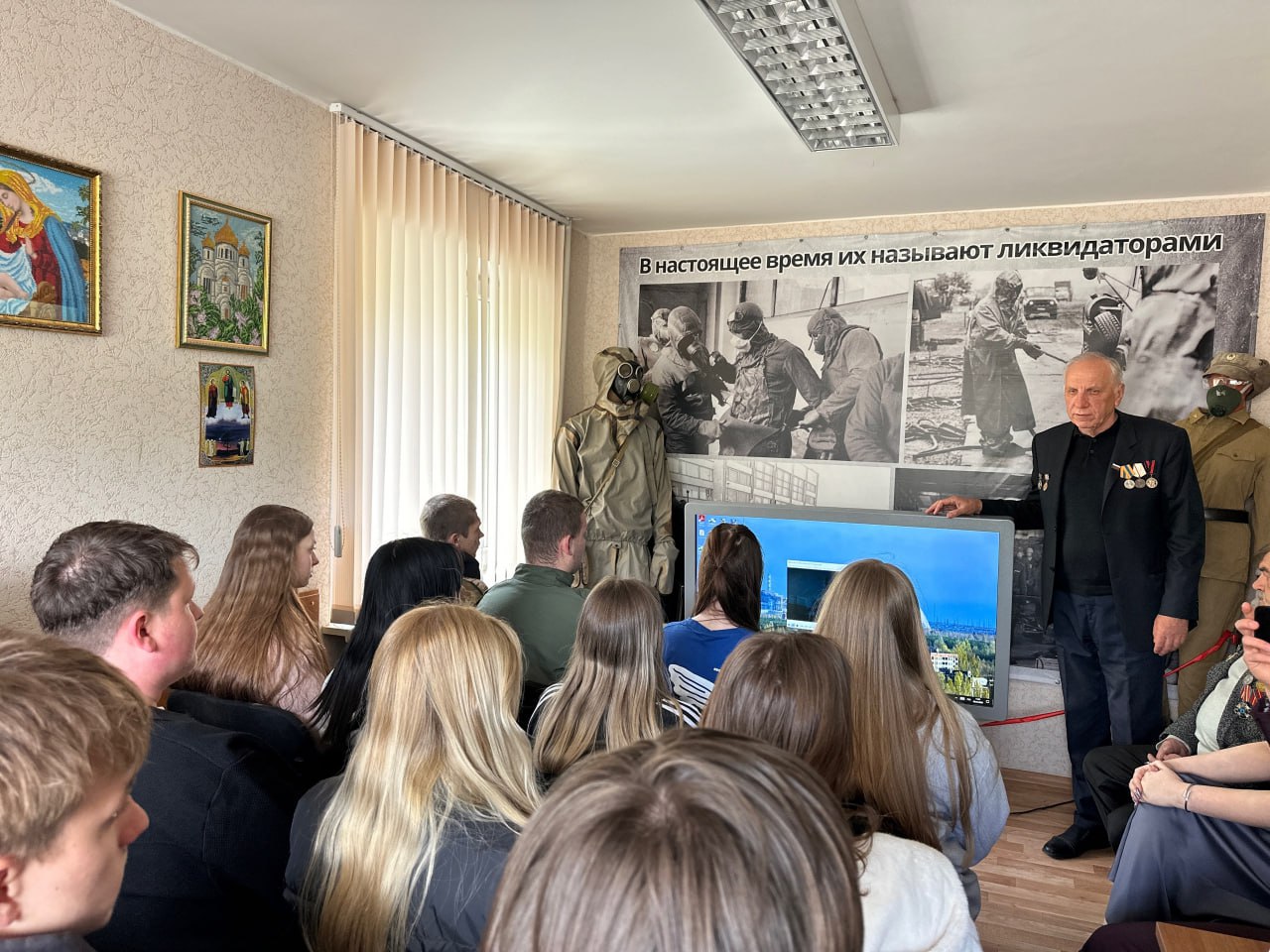 Память, мужество и подвиг: посещение музея «Набат Чернобыля».