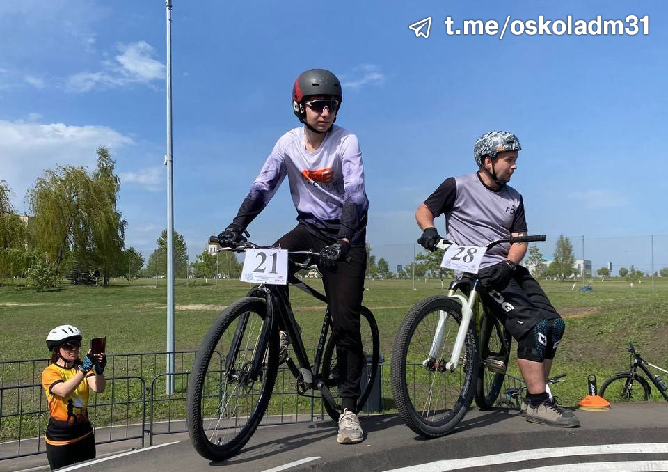 В Старом Осколе прошёл чемпионат по BMX.