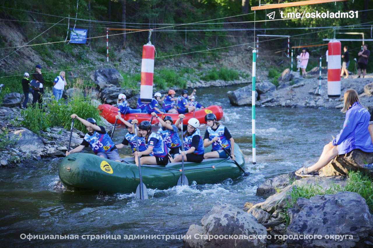 Поздравляем чемпионок России по рафтингу из Старого Оскола!.