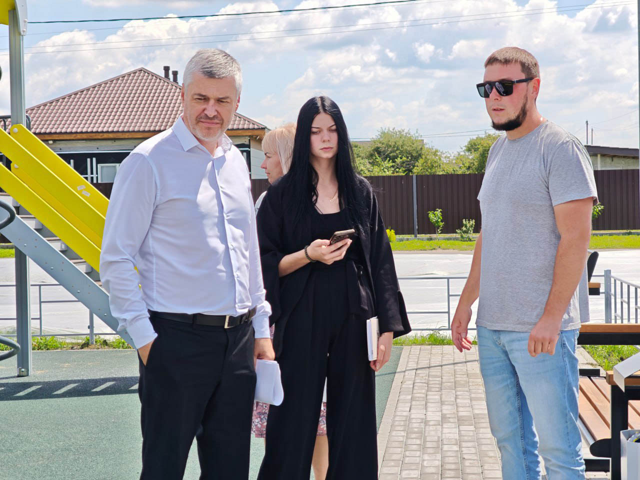 Межведомственная комиссия продолжает объезд объектов, созданных благодаря программе инициативного бюджетирования «Решаем вместе».