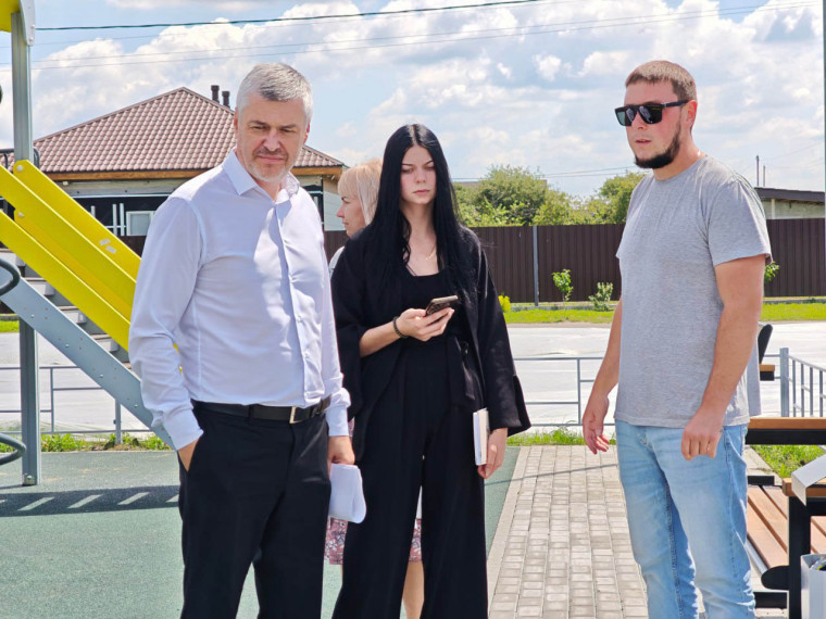Межведомственная комиссия продолжает объезд объектов, созданных благодаря программе инициативного бюджетирования «Решаем вместе». Межведомственная комиссия продолжает объезд объектов, созданных благодаря программе инициативного бюджетирования «Решаем вместе».