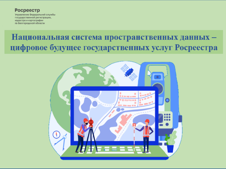 Национальная система пространственных данных – цифровое будущее государственных услуг Росреестра. Национальная система пространственных данных – цифровое будущее государственных услуг Росреестра.