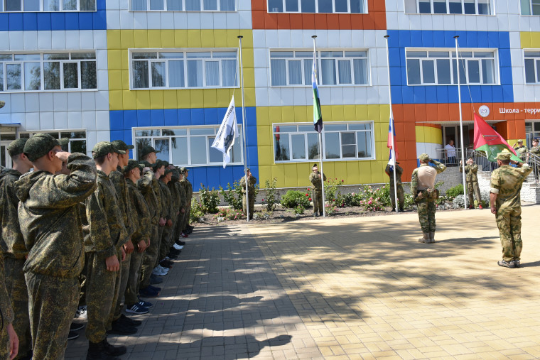 Третья смена военно-исторических сборов «Армата» открылась в Старооскольском городском округе.