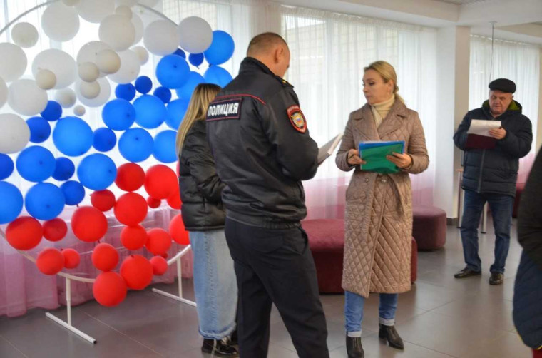 В Старооскольском городском округе проходит проверка помещений участковых избирательных комиссий.
