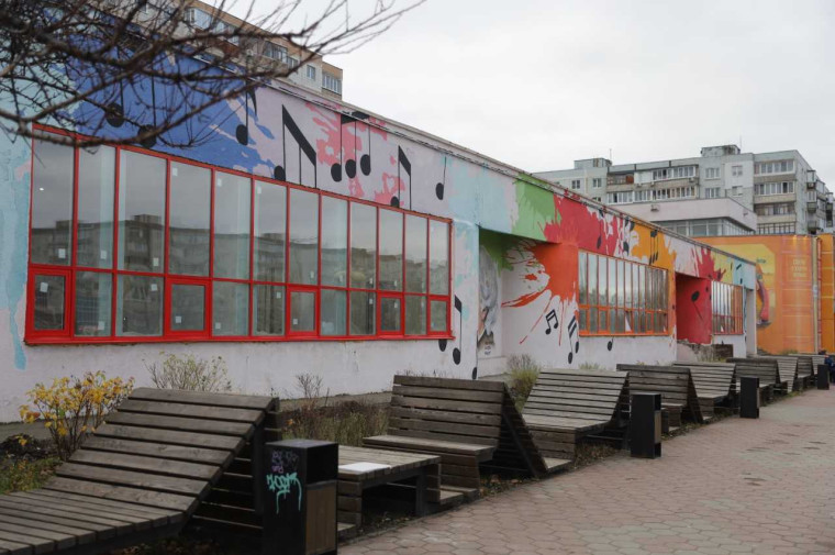 В Старом Осколе идёт ремонт детской школы искусств № 5.