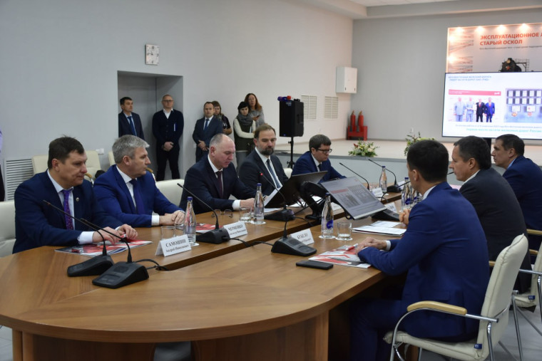 В Старом Осколе состоялось подписание соглашения  о сотрудничестве между Белгородской областью и РЖД.