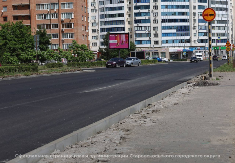 Андрей Чесноков проинспектировал ход устройства автомобильных дорог в округе.