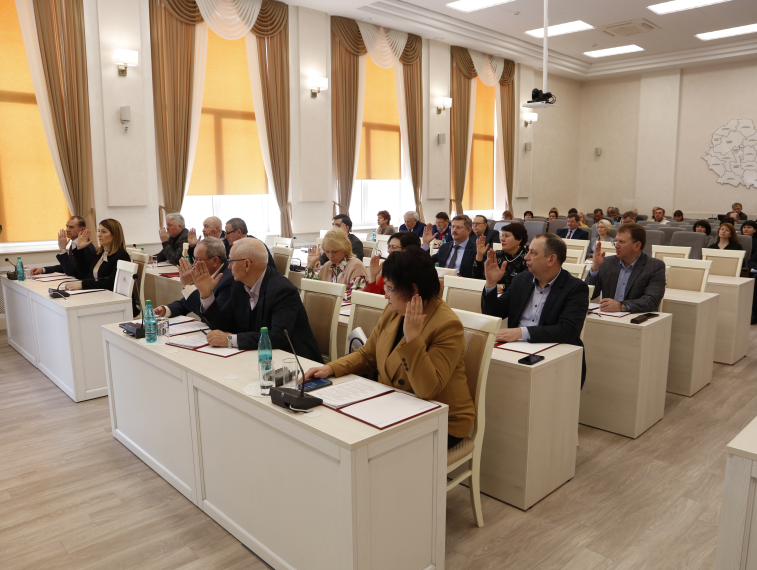 Седьмое заседание Совета депутатов Старооскольского городского округа четвертого созыва.